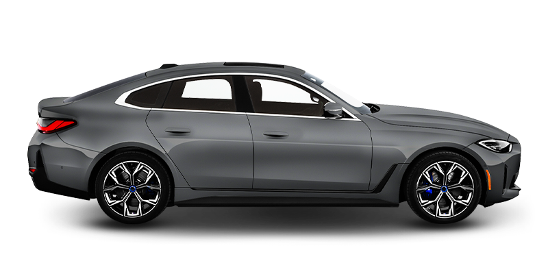 2022 BMW i4-Gran-Coupe eDrive40 5 Door Hatchback Side View Car Pics