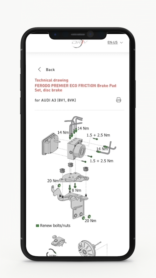 Ferodo technical drawings video tutorial Ferodo video tutorial explaining how to access free technical drawings for braking parts, including brake pads, discs, and calipers